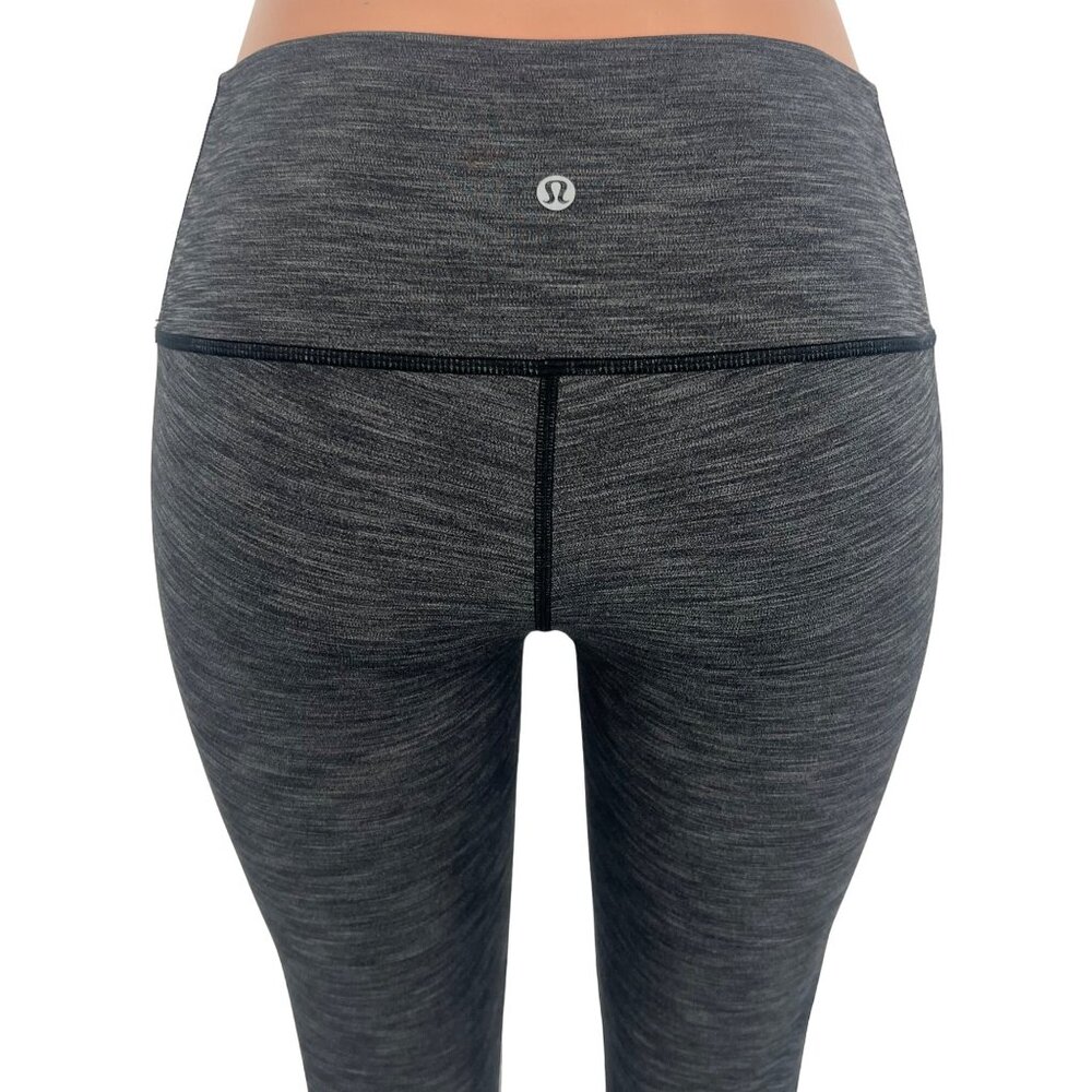 NWOT Lululemon Wunder Under Hi-Rise Tight Heathered Black Buttery Soft Leggings - Picture 15 of 16